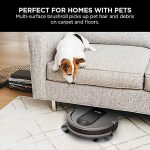 Shark AV911S EZ Robot Vacuum with Self-Empty Base, Bagless, Row-by-Row Cleaning, Perfect for Pet Hair, Compatible with Alexa, Wi-Fi, Gray - Image 3