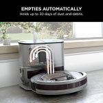 Shark AV911S EZ Robot Vacuum with Self-Empty Base, Bagless, Row-by-Row Cleaning, Perfect for Pet Hair, Compatible with Alexa, Wi-Fi, Gray - Image 2