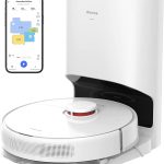 Dreametech D10 Plus Robot Vacuum and Mop with Self-Emptying Base for 45 Days of Cleaning, Robotic Vacuum with 4000 Pa Suction and LIDAR Navigation, Compatible with Alexa, Wi-Fi Connected