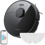 Dreametech D9 Max Robot Vacuum and Mop Combo, Lidar Navigation Robot Vacuum Sweep and Mop 2-in-1, 4000Pa Strong Suction Power, 150min Runtime, Compatible with Alexa, Map for Carpet, Hard Floor