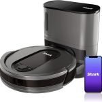 Shark AV911S EZ Robot Vacuum with Self-Empty Base, Bagless, Row-by-Row Cleaning, Perfect for Pet Hair, Compatible with Alexa, Wi-Fi, Gray